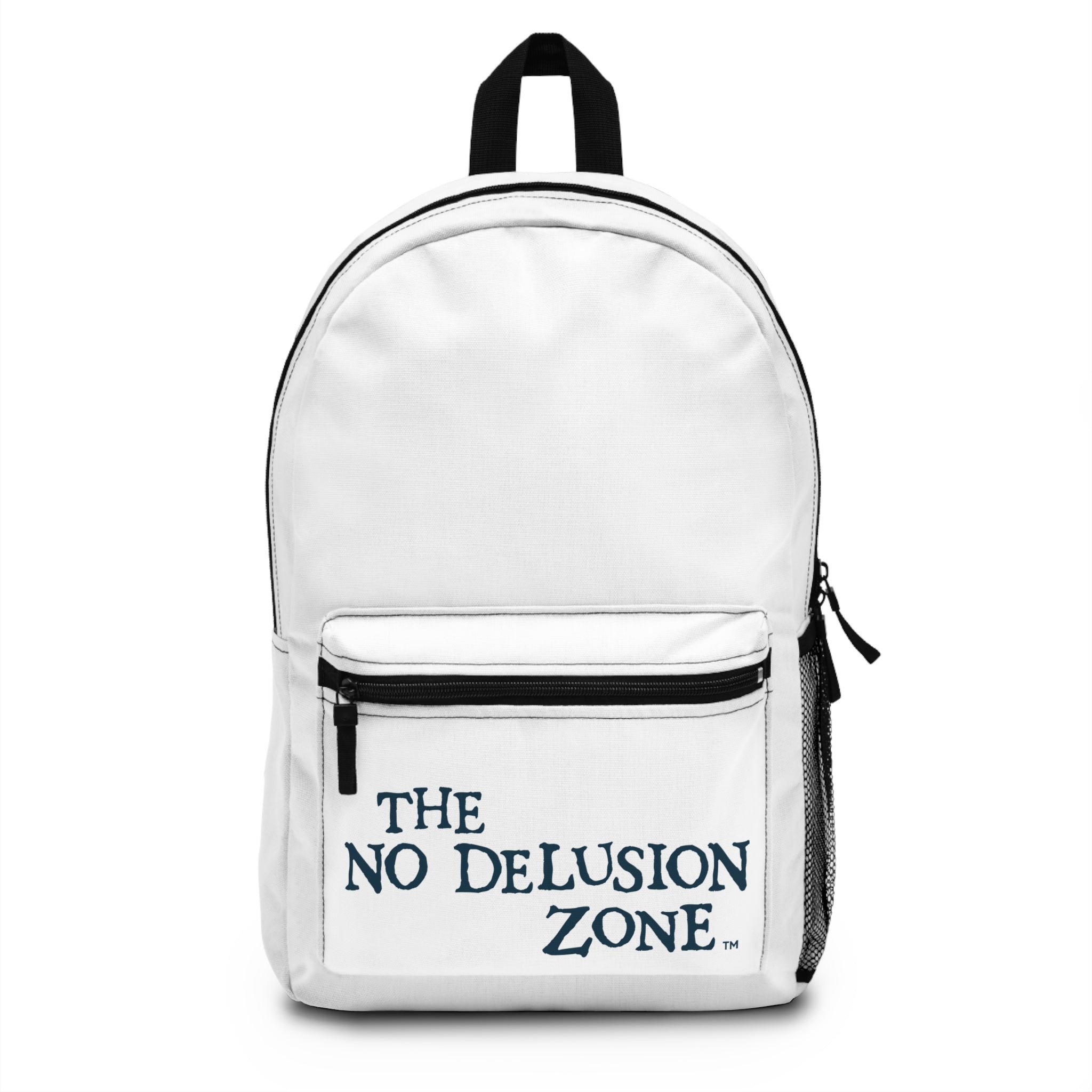 The No Delusion Zone Backpack – Stylish and Fun Travel Companion