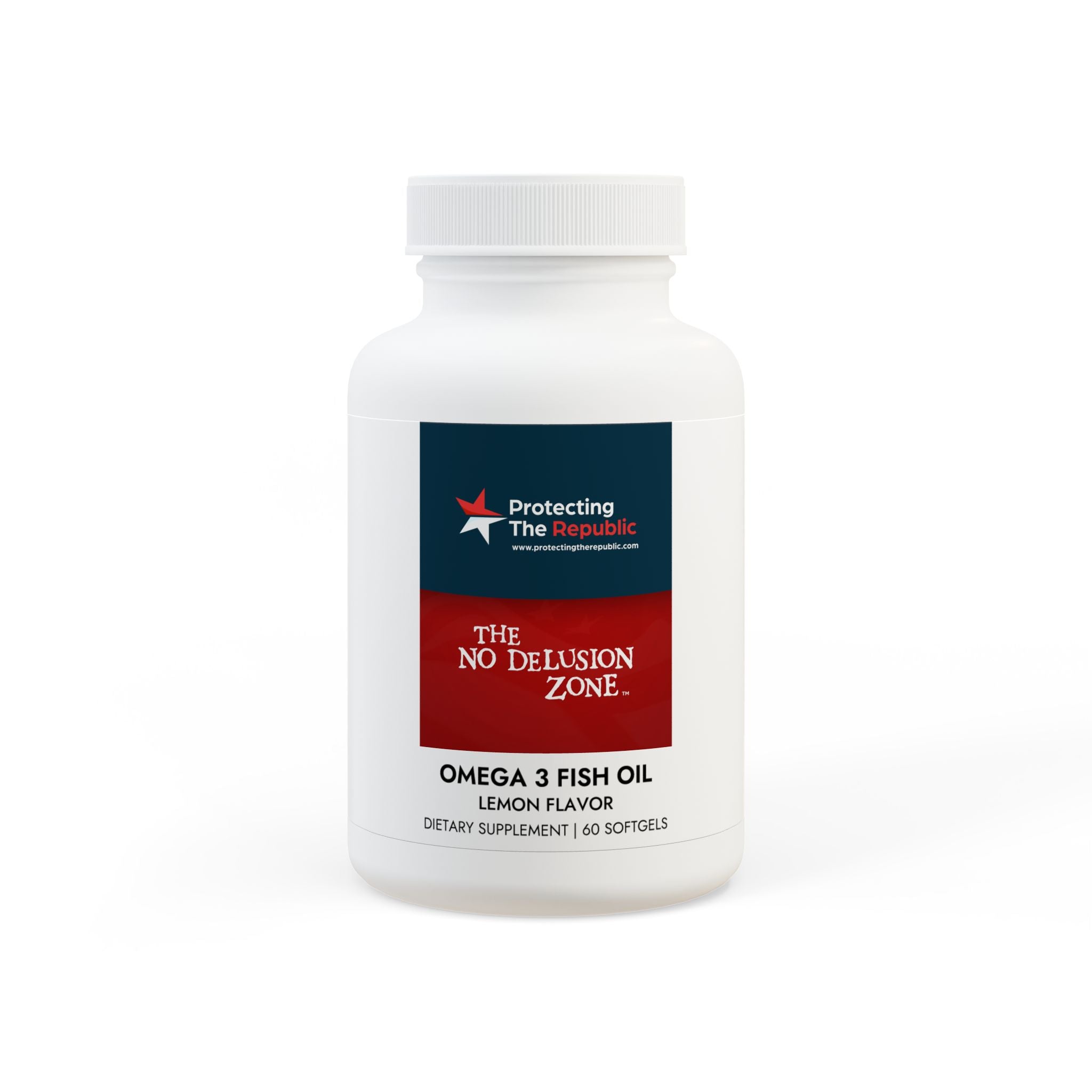 Omega 3 Fish Oil Supplement (60 Softgels)