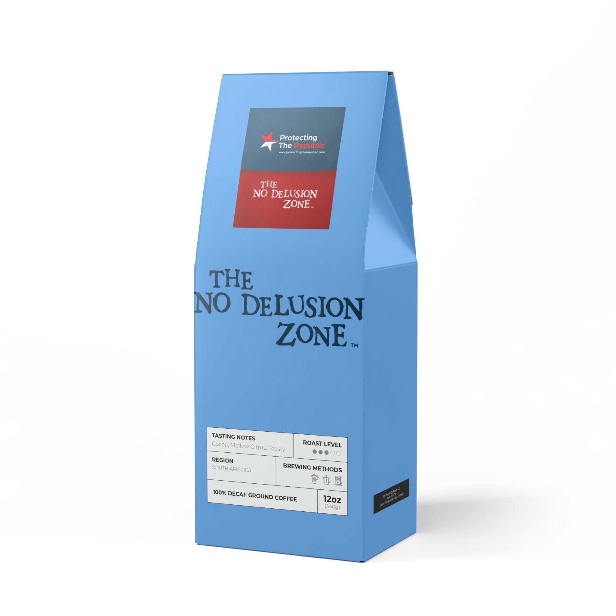 No Delusion Zone Trapper Peak Decaf Coffee Blend (Medium Roast)